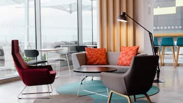 Sala de estar en el lobby