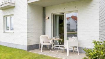 Luxe kamer, 1 eenpersoonsbed | Een bureau, verduisterende gordijnen, geluiddichte muren