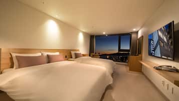 Habitación estándar con 2 camas individuales | Ropa de cama de alta calidad, escritorio, sistema de insonorización