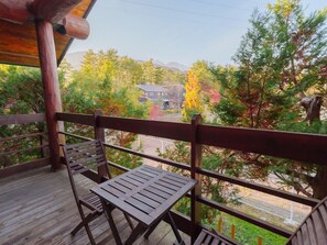 Terrace/patio - Hakuba Log Hotel Meteor (Hakuba)