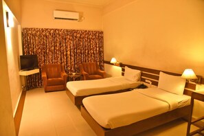 Minibar, in-room safe, desk, free rollaway beds