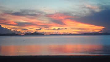 Beach nearby, beach towels