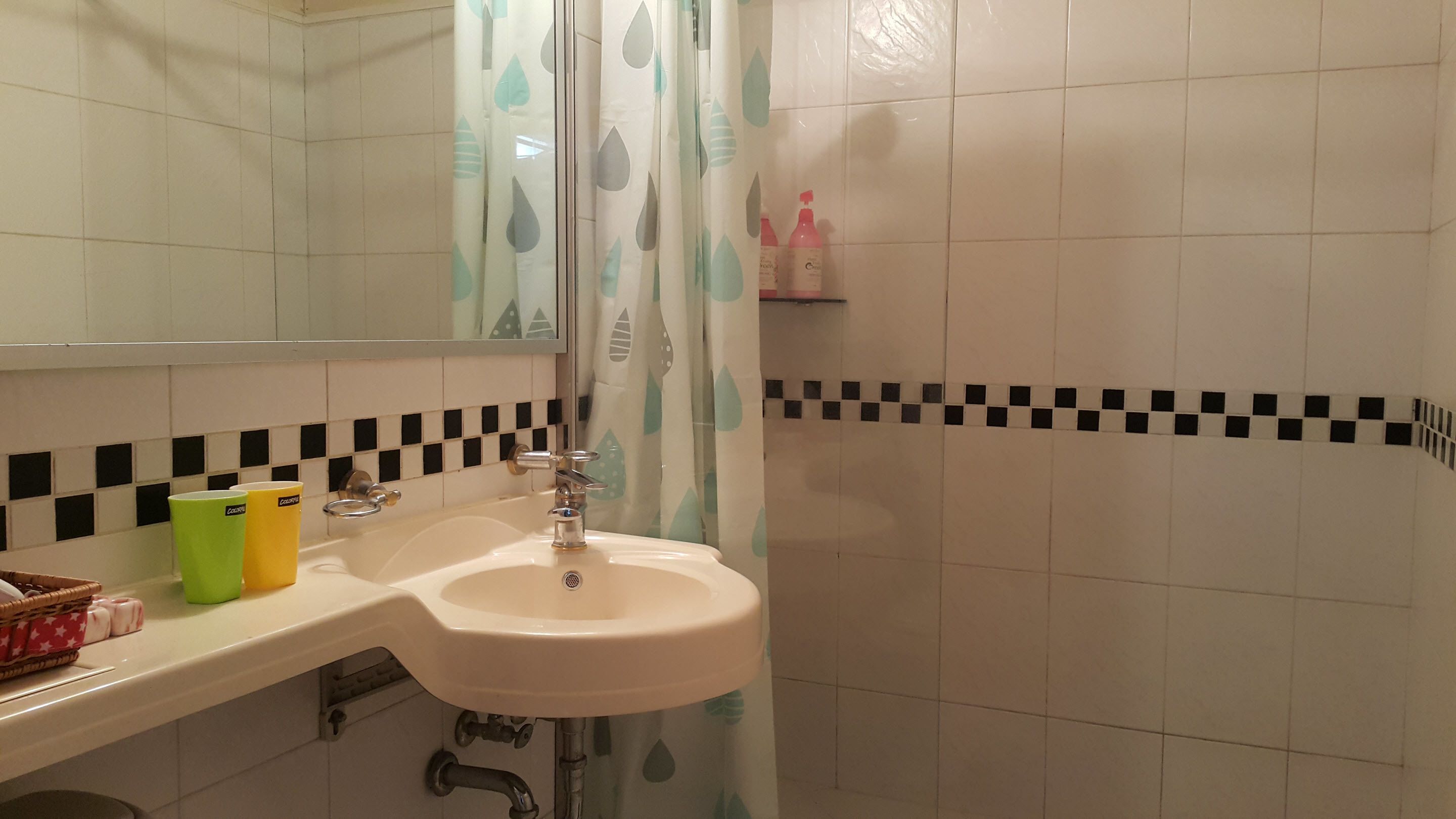 shower, free toiletries, hair dryer, shampoo