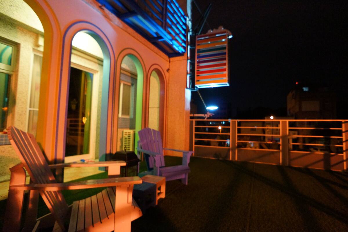 Double Room, Lanai (Sweet Heart Rainbow) | Terrace/patio