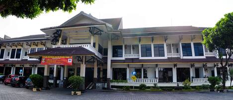 Façade de lâhĂ©bergement