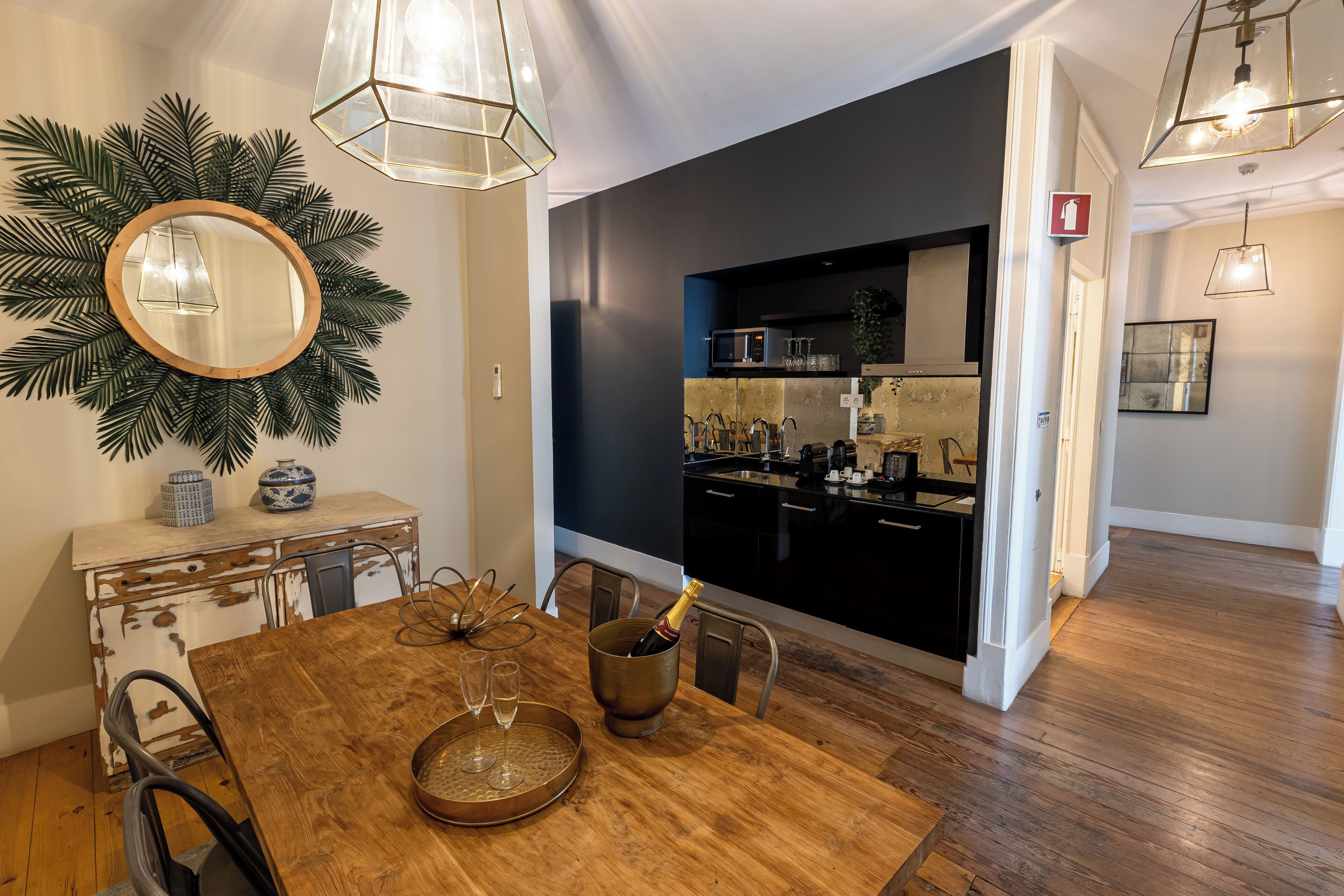 deluxe 2 bedroom apartment | premium bedding, minibar, in-room safe, blackout curtains