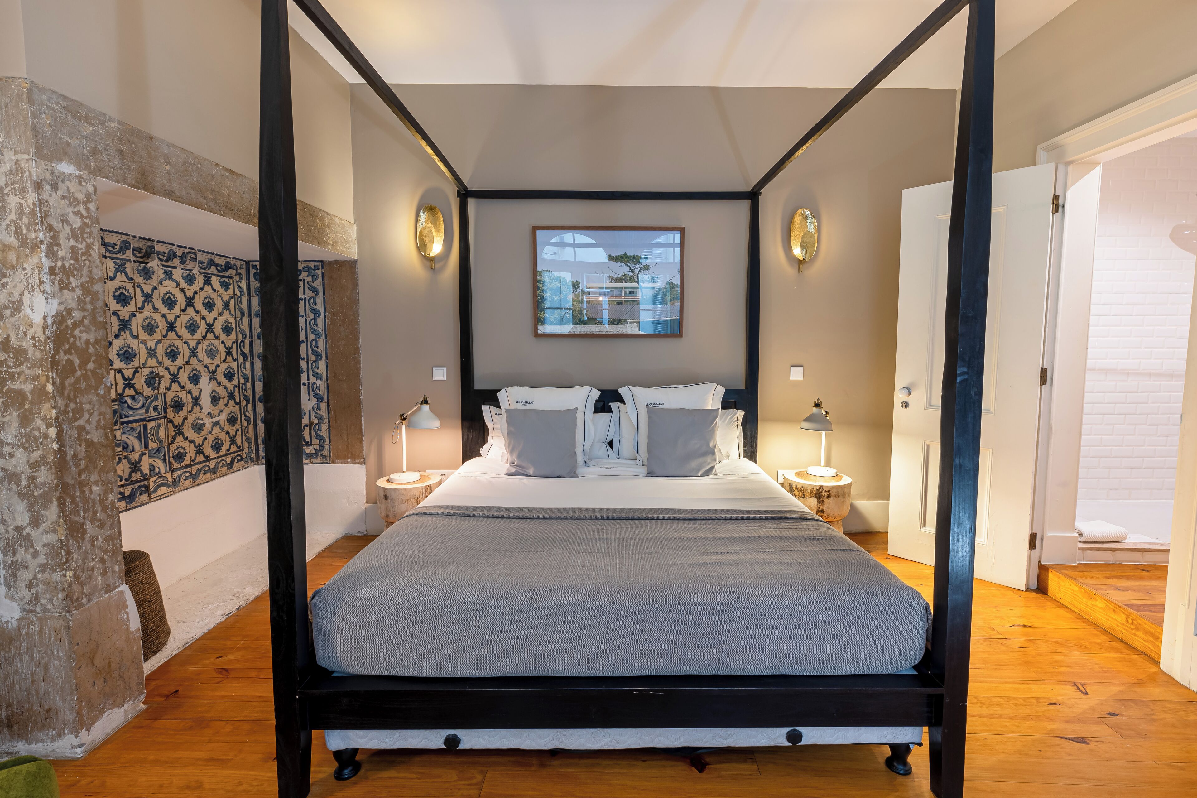 deluxe 2 bedroom apartment | premium bedding, minibar, in-room safe, blackout curtains