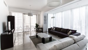 Apartment, 2 Bedrooms | Living room - One Perfect Stay - Trident Grand (Dubai)