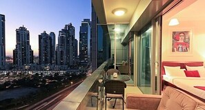 Studio | Vue de la chambre