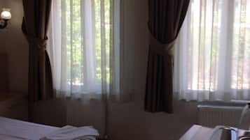 Premium bedding, free WiFi, bed sheets