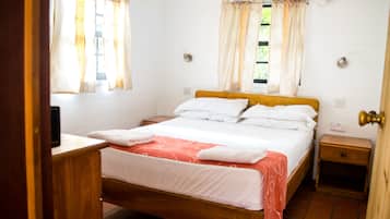 Free WiFi, bed sheets