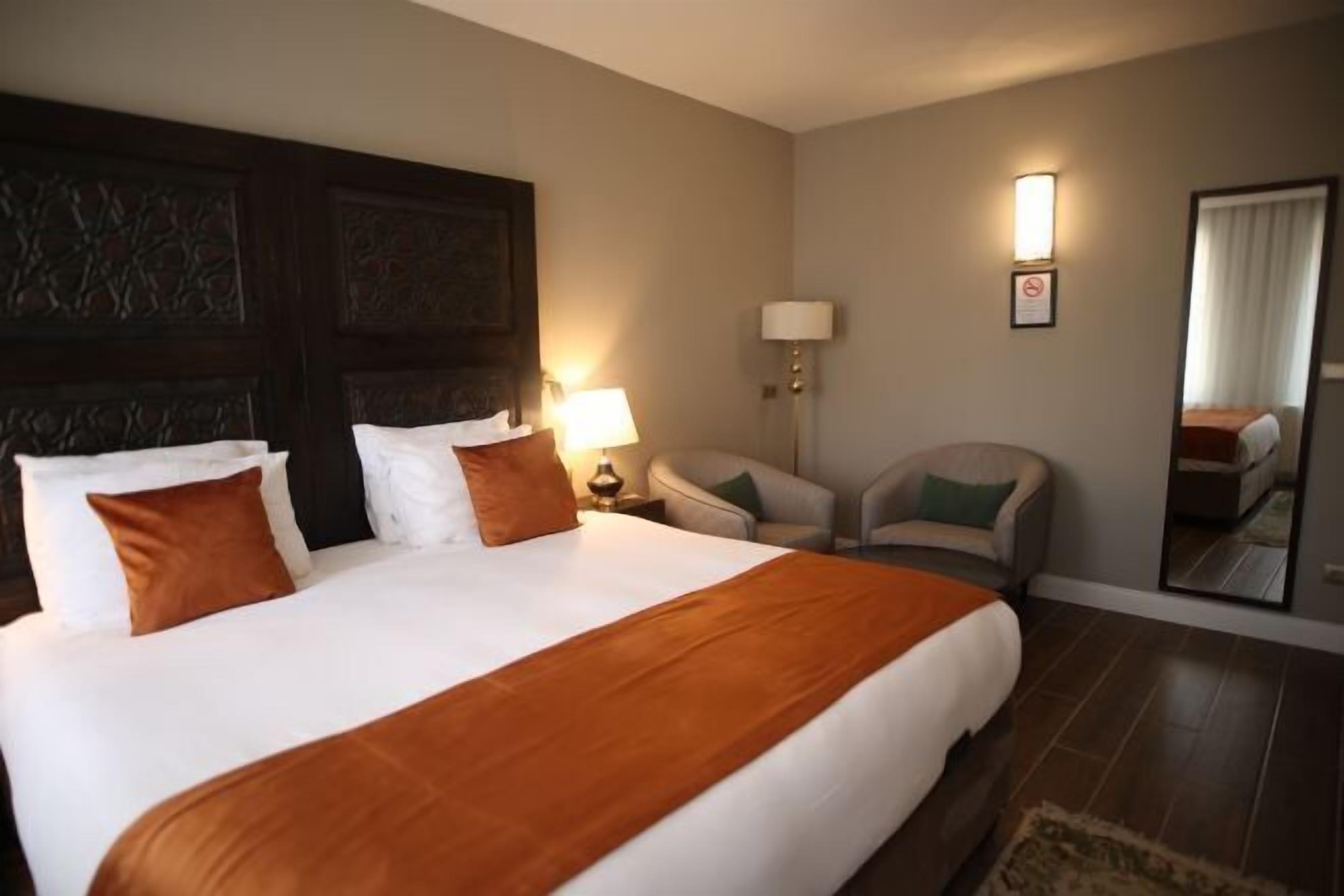 Down duvets, minibar, in-room safe, individually decorated