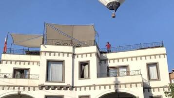 Fassade der Unterkunft