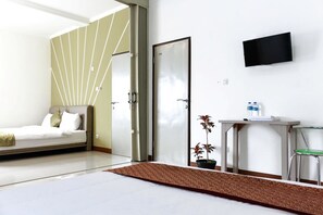 Family Room, 2 Single Beds | View from room