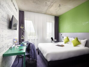 Standard Room, 1 Double Bed | Hypo-allergenic bedding, in-room safe, desk, soundproofing - ibis Styles Budapest Airport (Budapest)