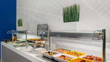 Daily buffet breakfast (EUR 15 per person)