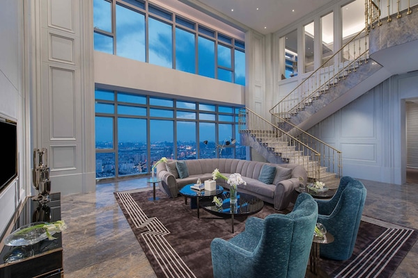 1 kamar tidur, seprai katun Mesir, dan seprai premium