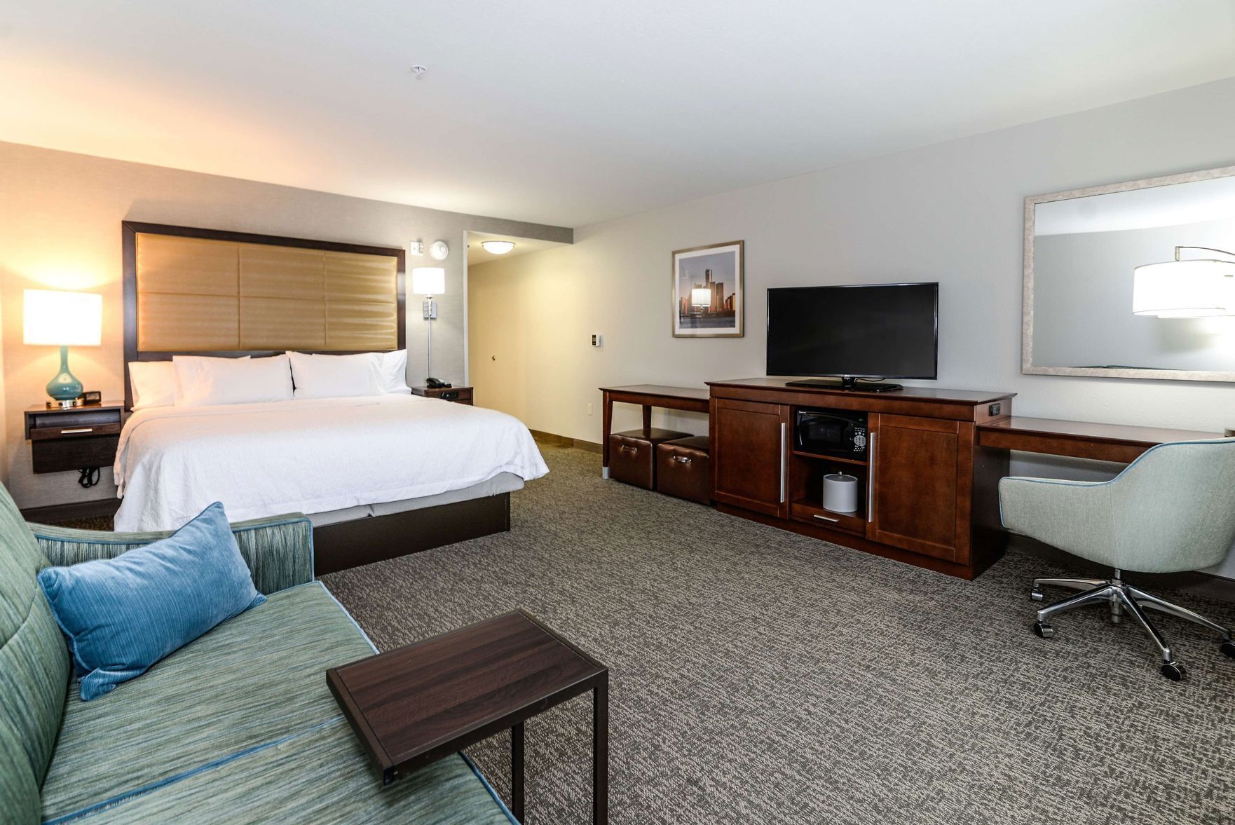 In-room safe, iron/ironing board, free cribs/infant beds, free WiFi