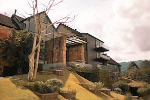 Fassade der Unterkunft