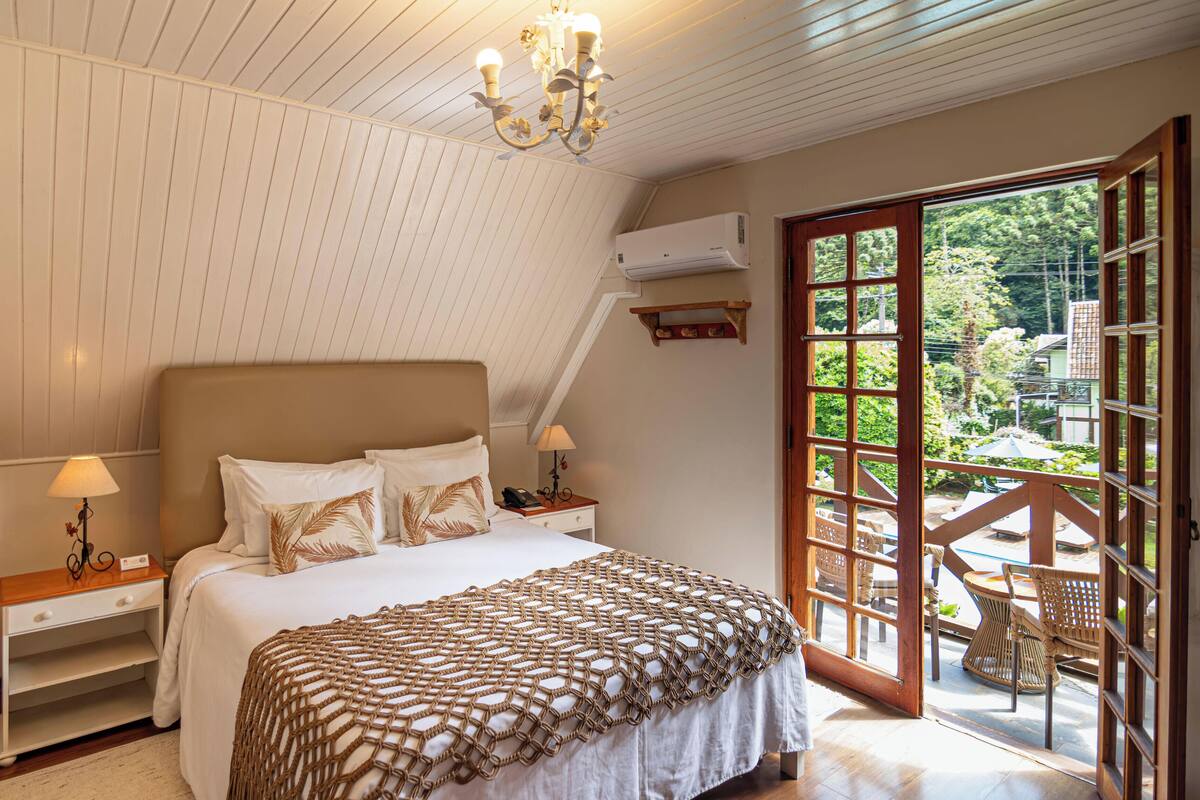 Apartamento Lodge Duplo Premium | 1 Schlafzimmer, Minibar, Zimmersafe, Verdunkelungsvorhänge