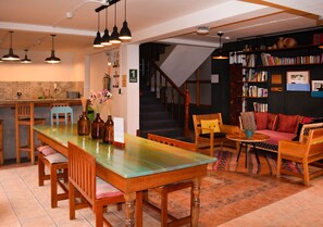 Zona de estar del vestíbulo