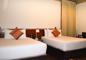 Chambre Standard avec lits jumeaux | Wi-Fi gratuit, draps fournis