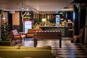 Sala de estar en el lobby