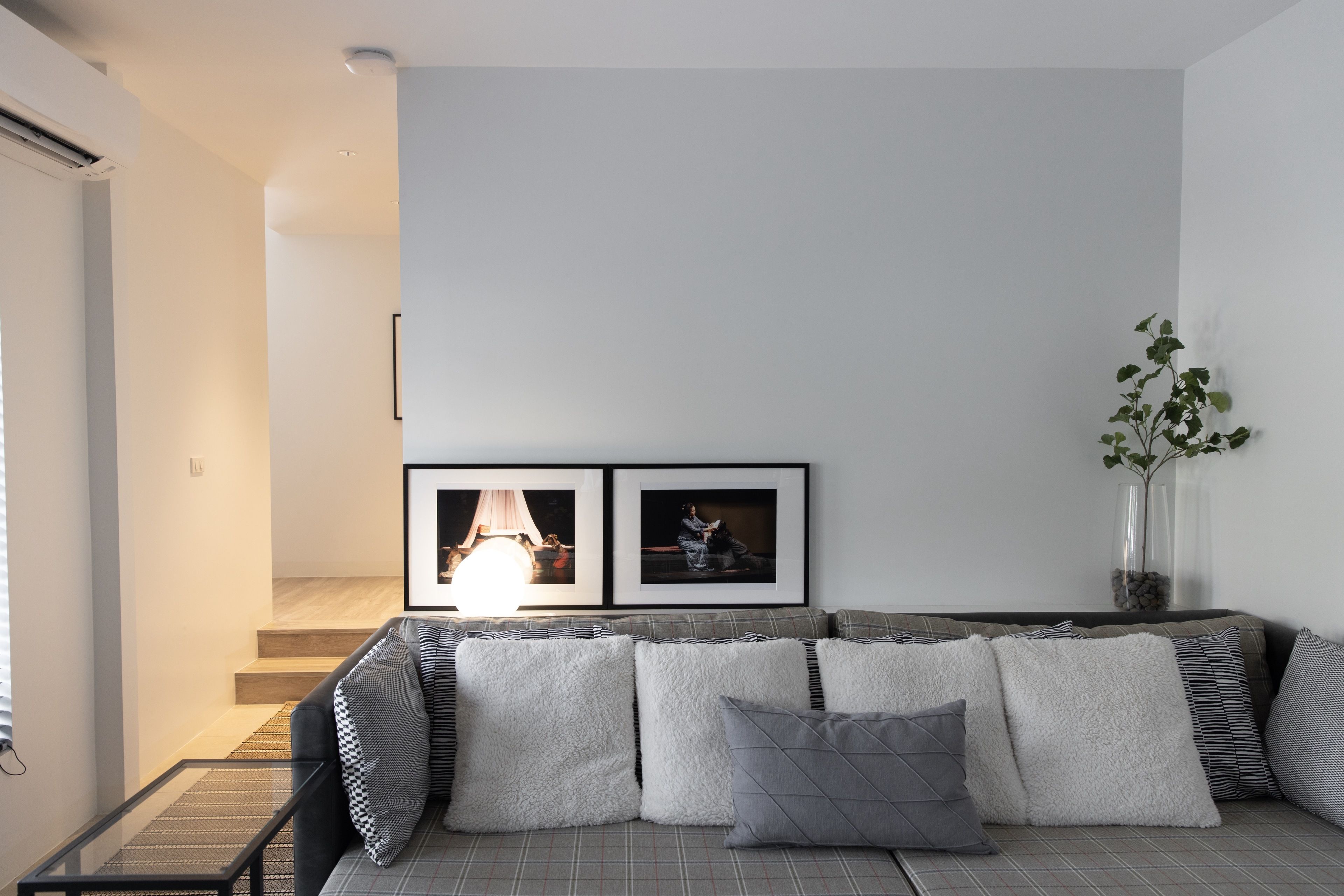 lilit riverfront suite a | living area | flat-screen tv