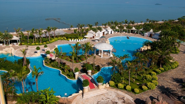 Indoor pool, outdoor pool - Ocean Spring Grand Metropark Hotel (Zhuhai)