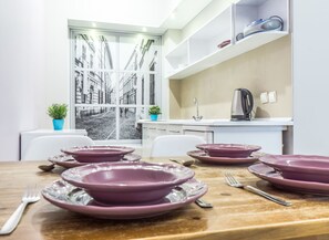 Apartment (Zamenhofa 4 Street) | Premium bedding, individually decorated, individually furnished