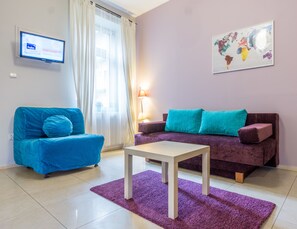 Apartment (Zamenhofa 4 Street) | Living area