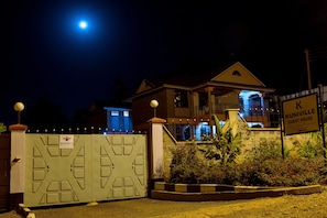 Front of property – evening/night