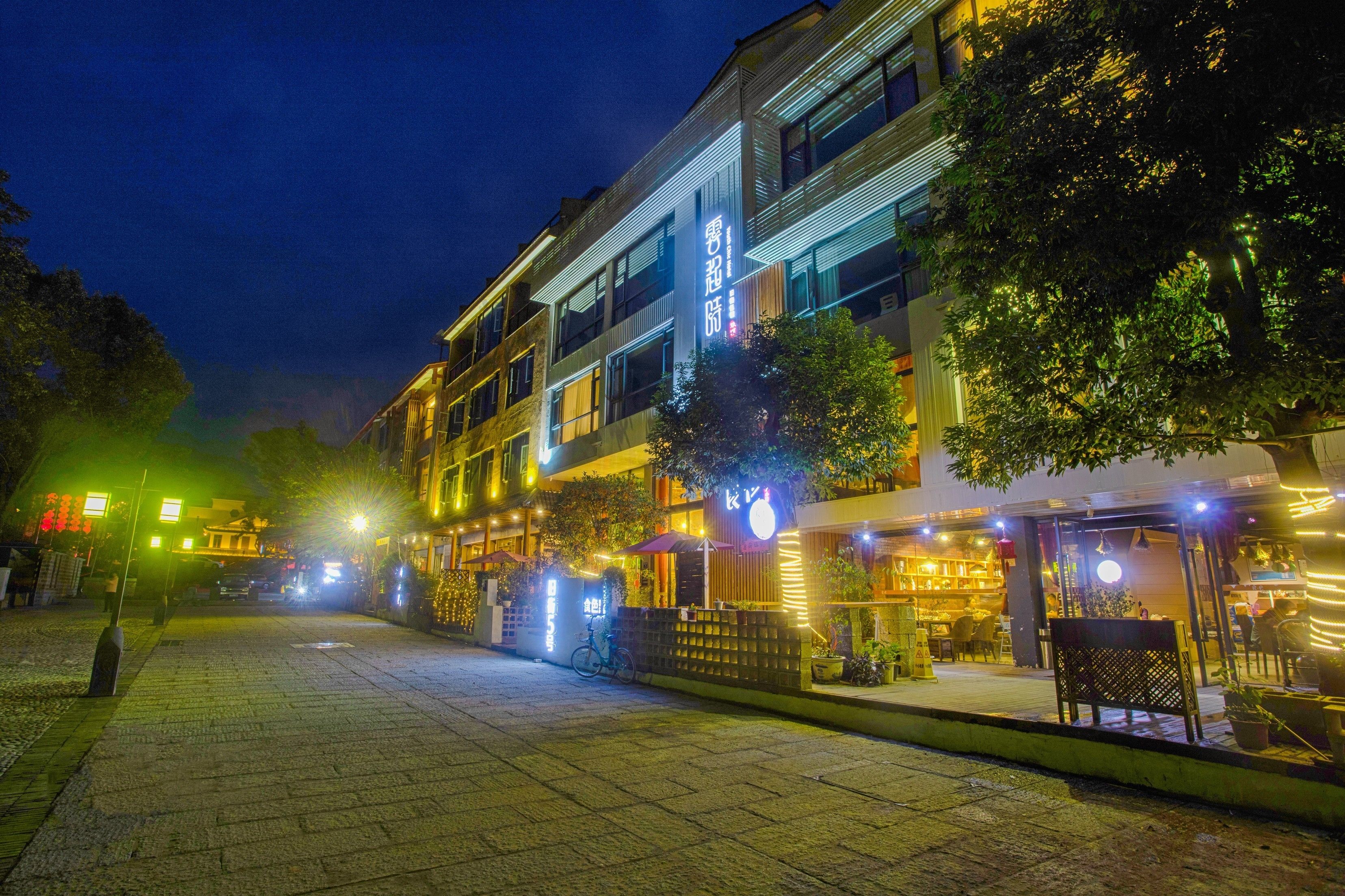 front of property – evening/night