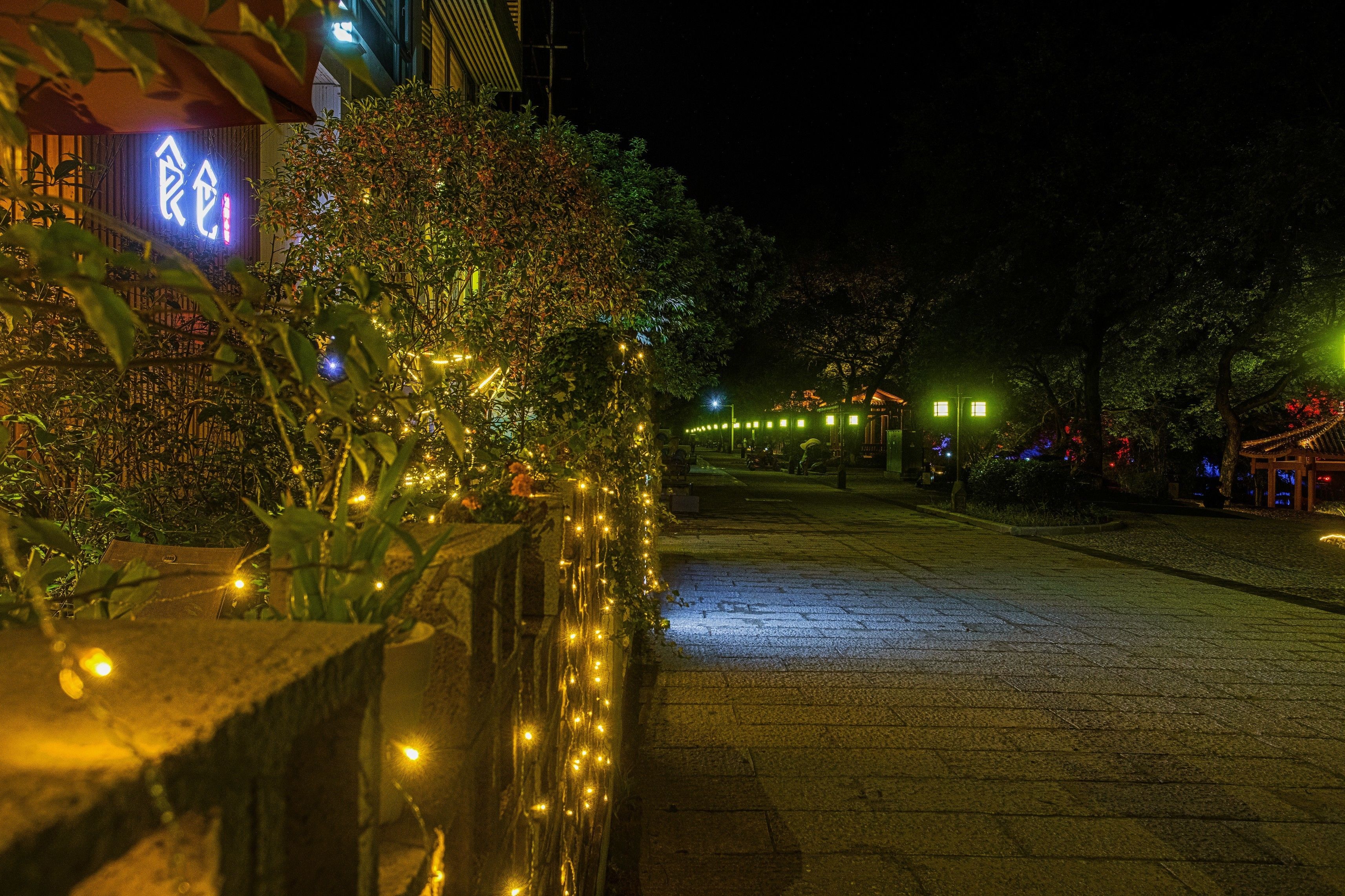 Front of property - evening/night