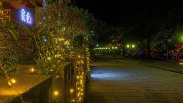 Front of property - evening/night