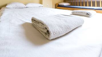 Premium bedding, soundproofing, iron/ironing board, cribs/infant beds