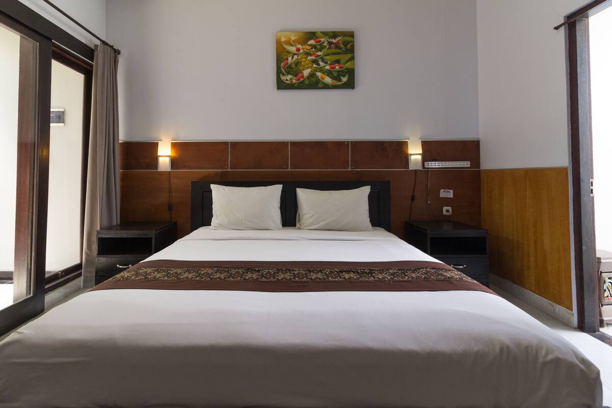 1 slaapkamer, een minibar, een bureau, geluiddichte muren