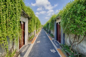 Área externa para casamento