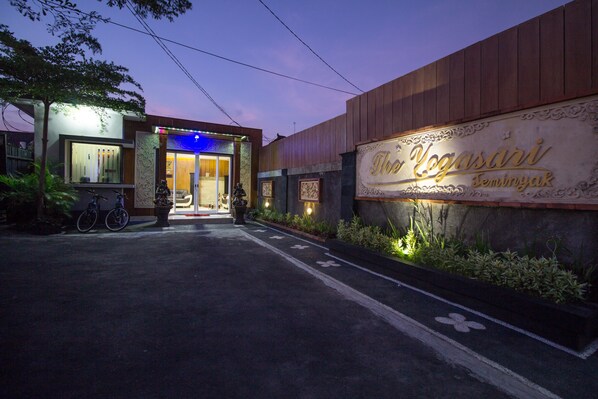 Entrada da propriedade