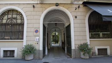 Entrée de l’hébergement