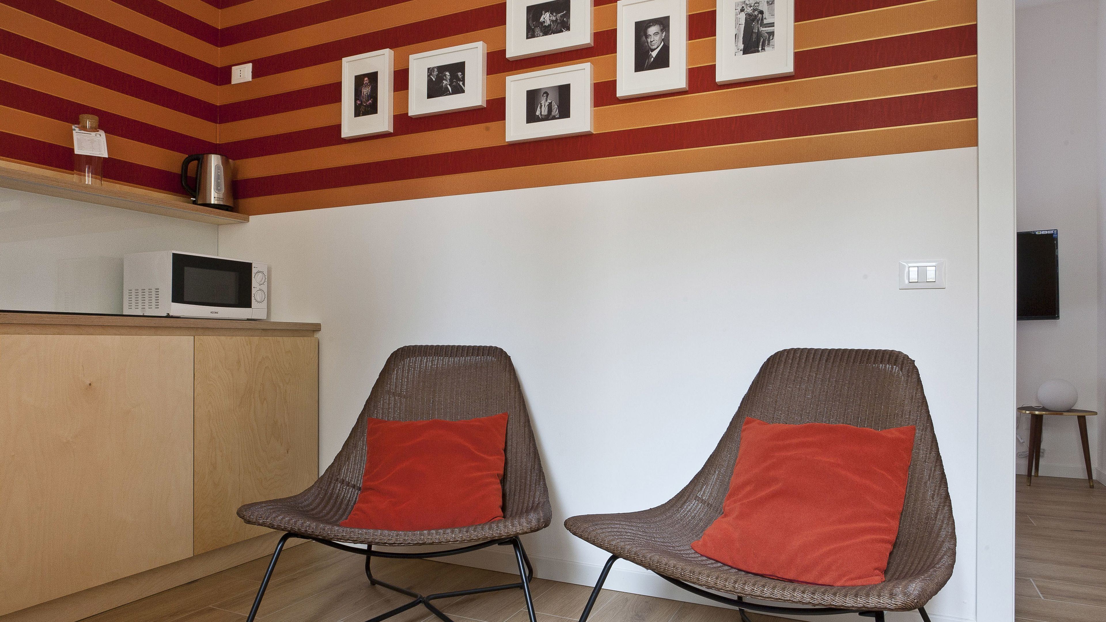 Coin salon dans le hall