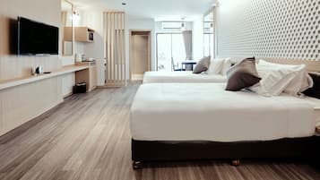 Suite Junior | Coffres-forts dans les chambres, rideaux occultants, Wi-Fi gratuit