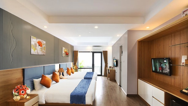 Suite estudio familiar | 1 dormitorio, minibar, caja fuerte y escritorio