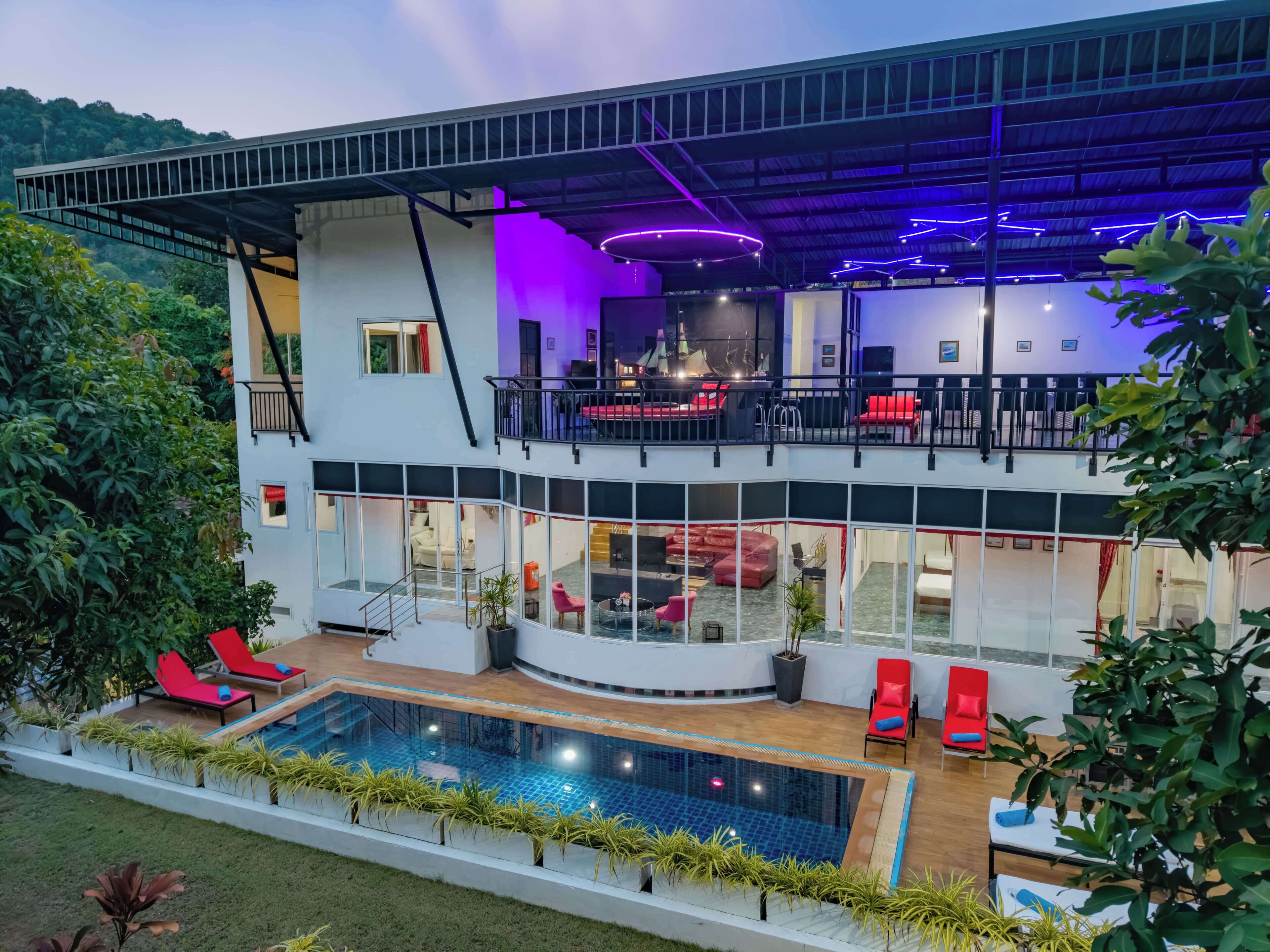 Family Villa, Multiple Bedrooms, Private Pool, Mountainside | Terrace/patio