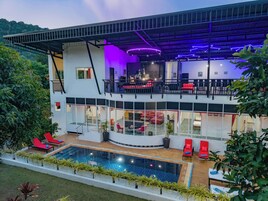 Family Villa, Multiple Bedrooms, Private Pool, Mountainside | Terrace/patio