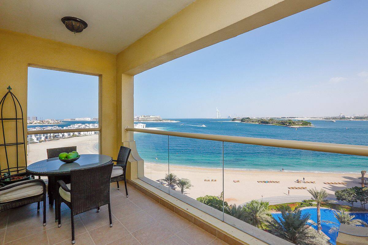 Apartment, 2 Bedrooms, Sea View | Balcony