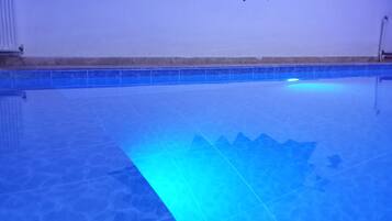 Indoor pool, seasonal outdoor pool
