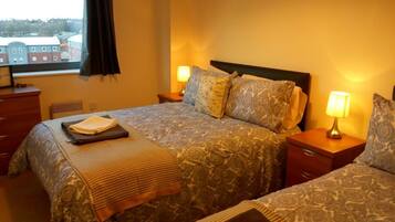 4 bedrooms, premium bedding, individually decorated