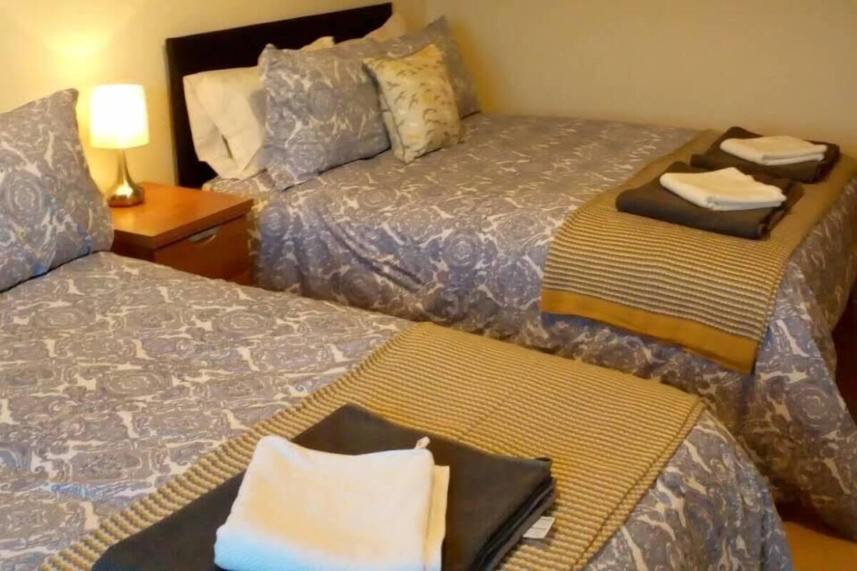 4 bedrooms, premium bedding, individually decorated