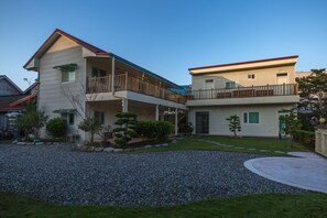 Blick auf den Garten